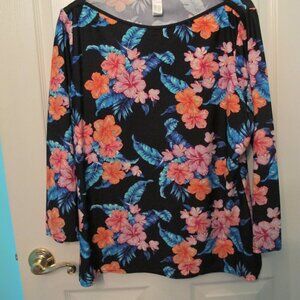 Lascana Flowery 3/4 sleeve Top Large
